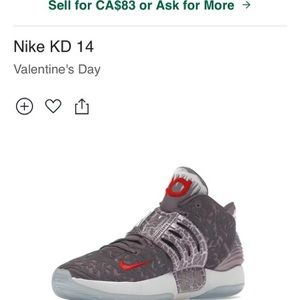 Nike KD14 men’s basketball shoes size 11. NEW